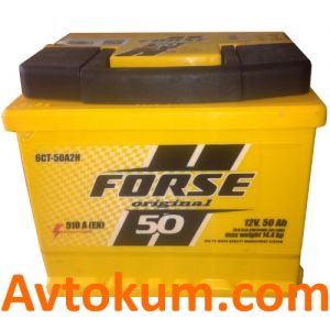 Купити авто акумулятор Forse Original 6СТ-50 R+ Київ, Україна