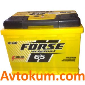 Купити авто акумулятор Forse Original 6СТ-65 R+ Київ, Україна