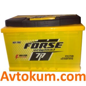 Купити авто акумулятор Forse Original 6СТ-77 R+ Київ, Україна