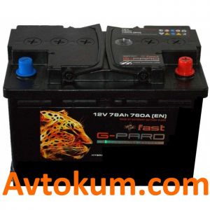 Купити авто акумулятор Fast G-Pard 78 R+ Київ, Україна