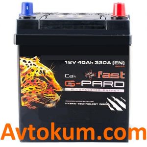 Купити авто акумулятор Fast G-Pard asia 40 R+ Київ, Україна