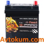 Акумулятор Fast G-Pard Asia 40 R+