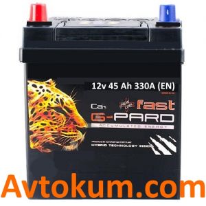 Купити акумулятор Fast G-Pard asia 45 L+ Київ, Україна