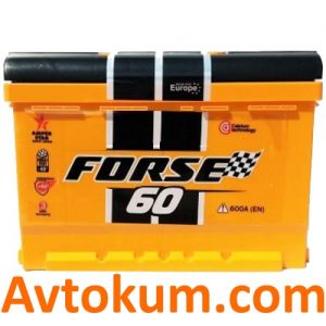 Купити авто акумулятор Force Westa 6СТ-60 L+ Київ, Україна