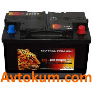 Купити авто акумулятор G-Pard 74 R+ Київ, Україна