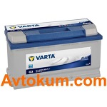 Акумулятор Varta Blue Dynamic 95 R+ G3 595402080
