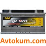 Акумулятор Grom Premium 6СТ-100 R+