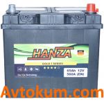 Акумулятор Hanza Gold asia 6СТ-65-А3E R+