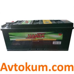 Купити вантажний акумулятор Hanza Gold 6СТ-140 L+ Київ, Україна