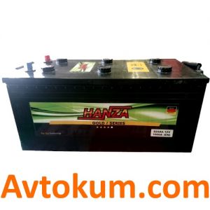 Купити вантажний акумулятор Hanza Gold 6СТ-225 L+ Київ, Україна