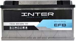Купити авто акумулятор INTER  EFB 110 R+ Київ, Україна