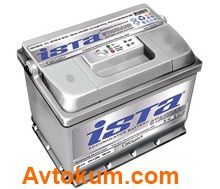 Купити авто акумулятор Іста Standart 6CT-50L+ Київ, Україна