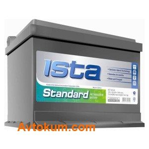 Купити авто акумулятор Іста Standart 6CT-60R+ Київ, Україна