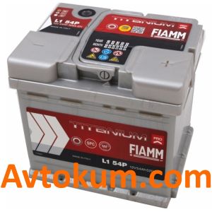 Купити авто акумулятор Fiamm Titanium PRO 6СТ-54 R+ Київ, Україна