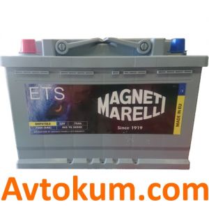 Купити акумулятор Magneti Marelli ETS 6СТ-75-А3 L+ Київ, Україна