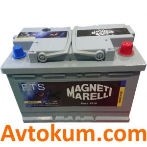 Купити акумулятор Magneti Marelli ETS 6СТ-75-А3E R+ Київ, Україна