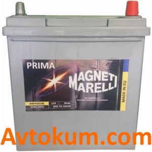 Купити акумулятор Magneti Marelli Prima asia 6СТ-36R+ Київ, Україна