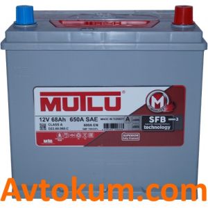 Купити акумулятор Mutlu Turkey 68 R+ Київ, Україна