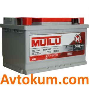 Купити акумулятор Mutlu Turkey 78 L+ Київ, Україна