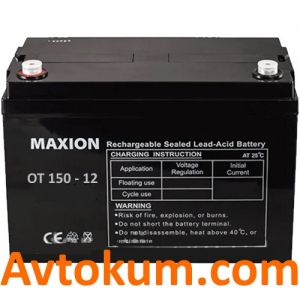Купити промисловий акумулятор Maxion 150 Київ, Україна