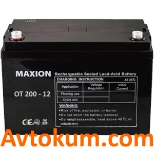 Купити промисловий акумулятор Maxion 200 Київ, Україна