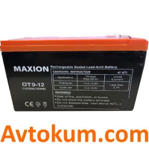 Купити промисловий акумулятор Maxion 9 Київ, Україна