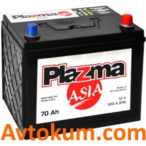 Купити авто акумулятор Plazma Asia 6CT-70R+ Київ, Україна