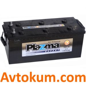 Купити вантажний авто акумулятор Plazma Expert 6CT-190L+ Київ, Україна