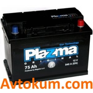 Купити авто акумулятор Plazma Expert 6CT-75R+ Київ, УкраїнаOriginal