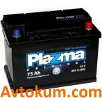 Акумулятор Plazma Original 6CT-75R+