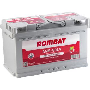 Купити авто акумулятор Rombat 6СТ-80 R+ AGM Stop & Go Київ, Україна
