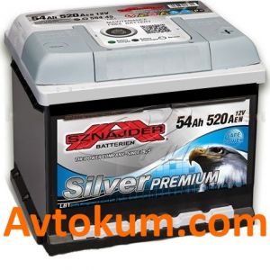 Купити авто акумулятор Sznajder Silver Premium 54 R+ 554 45 Київ, Україна