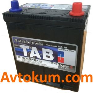 Купити авто акумулятор TAB Polar S 45 R+ Київ, Україна