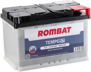 Купити авто акумулятор Rombat Tempest 72 R+ (тягово-стартерний) Київ, Україна