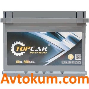 Купити авто акумулятор Top Car Premium 6CT-60 L+ Київ, Україна
