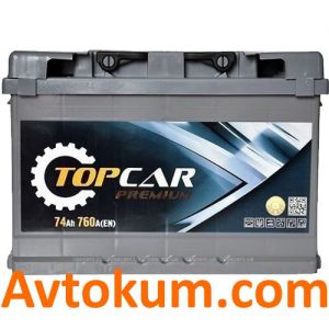 Купити авто акумулятор Top Car Premium 6CT-74 R+ Київ, Україна