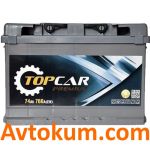Акумулятор Top Car Premium 6CT-74 R+
