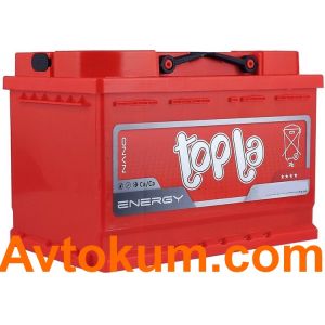 Купити авто акумулятор Topla Energy 6СТ-73-А3E R+ Київ, Україна