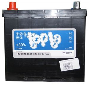 Купити авто акумулятор Topla Top asia 6СТ-60-А3 L+ Київ, Україна