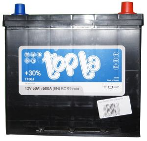 Купити авто акумулятор Topla Top asia 6СТ-60-А3E R+ Київ, Україна