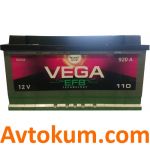 Акумулятор Vega EFB 6CT-110 R+Westa