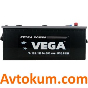 Купити авто акумулятор Vega 6CT-190 L+ Київ, Україна