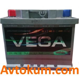 Купити авто акумулятор Vega Premium 6CT-50 L+ Київ, Україна