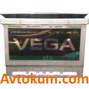 Купити авто акумулятор Vega Premium 6CT-65 R+ Київ, Україна