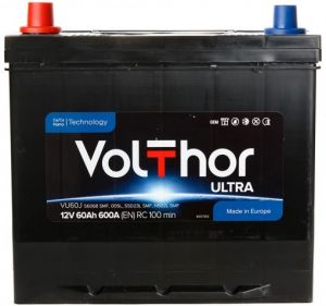 Купити авто акумулятор Volthor 6СТ-60 L+ Jis Ultra Київ, Україна