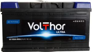 Купити авто акумулятор Volthor Tab 100R+ Ultra Київ, Україна