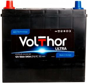 Купити авто акумулятор Volthor 6СТ-55 L+ Jis Ultra Київ, Україна