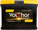 Автомобільний акумулятор Volthor 6СТ-60 R+ EFB Start Stop