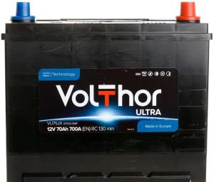 Купити авто акумулятор Volthor 6СТ-70 R+ Jis Ultra Київ, Україна