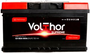 Купити авто акумулятор Volthor Supreme 85 R+ низ Київ, Україна